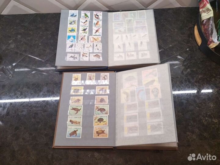 Альбом с марками СССР и других стран