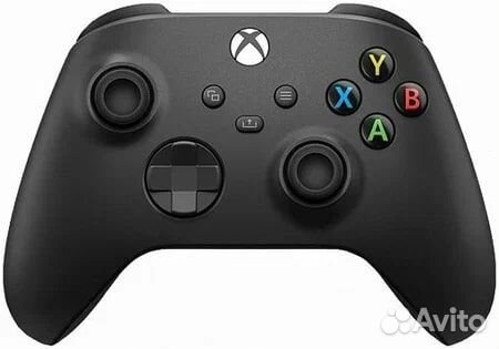 Геймпад для Xbox Microsoft Carbon Black, новый