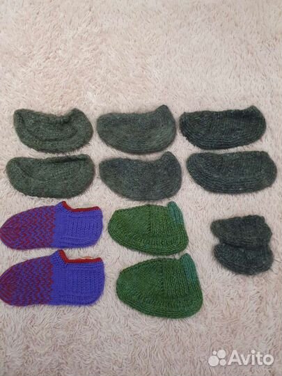 Шерстяные носки женские