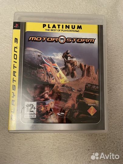 Motorstorm ps3 игра