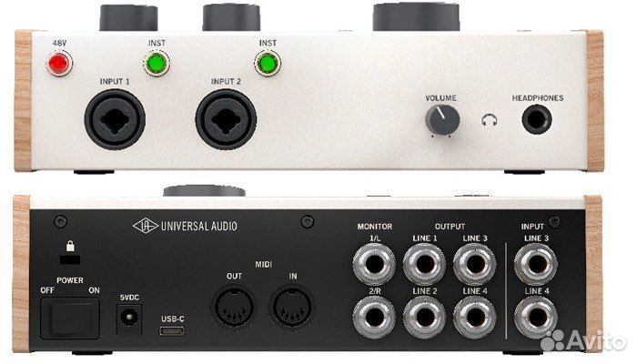 Внешняя звуковая карта Universal Audio Volt 476