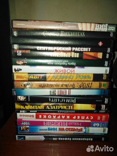 DVD диски, есть коллекционные, лицензионные