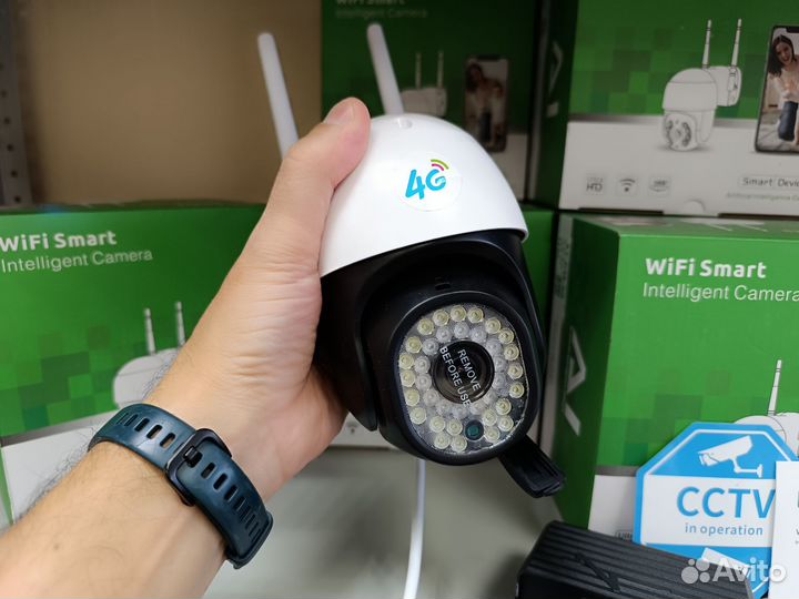 Камера видеонаблюдения уличная 4G