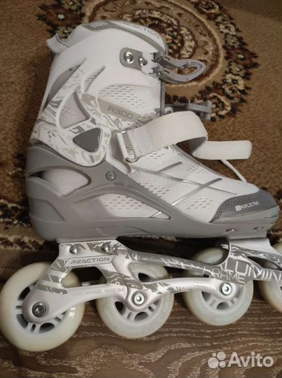 Ролики женские 37 размер, сумка, защита