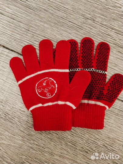 Перчатки для верховой езды детские horze