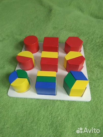 Деревяшки-развивашки монтессори