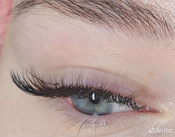 Наращивание, ламинирование ресниц на дому