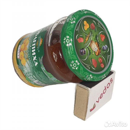 Облепиха протертая с сахаром «Экопродукт», 320г