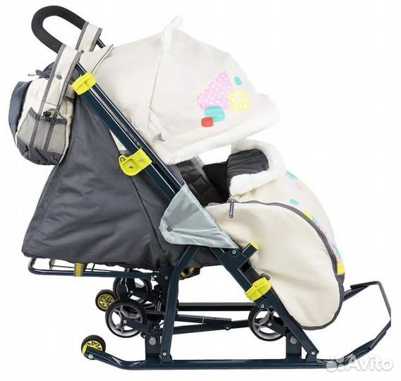 Санки коляска ника 7 2