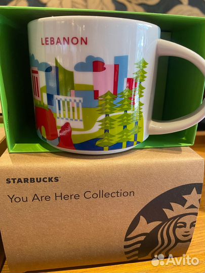 Кружка starbucks Lebanon (Ливан ) большая