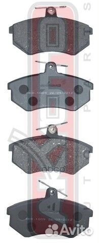 Колодки тормозные дисковые перед AKD1009 AK