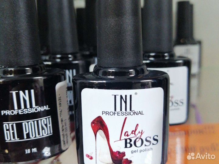 Гель лак TNL, Блюскай база, топ, праймеры