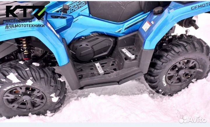 Защита днища на квадроцикл Segway Charger AT6