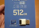 Карта памяти Samsung PRO Plus 512GB +USB3.0 Reader