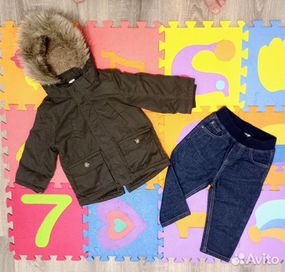 Пакет вещей 86-92 рост