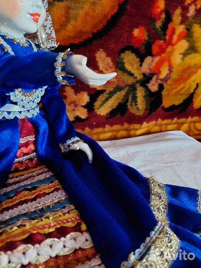 Кукла фарфорофая. Винтаж. Русская