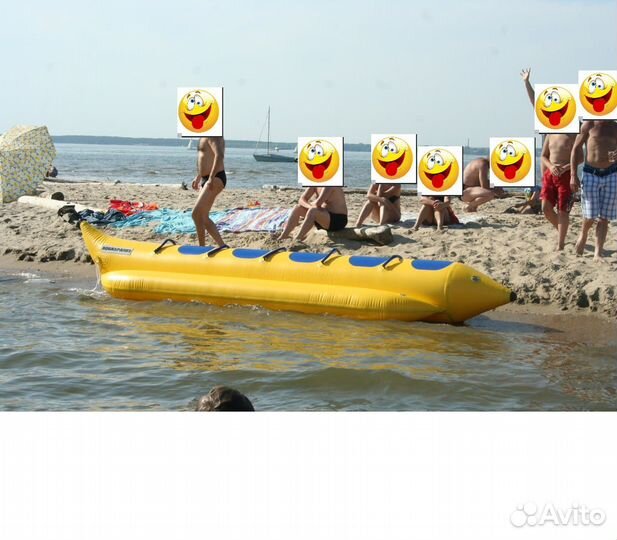 Водный банан 5 местный aquasparks
