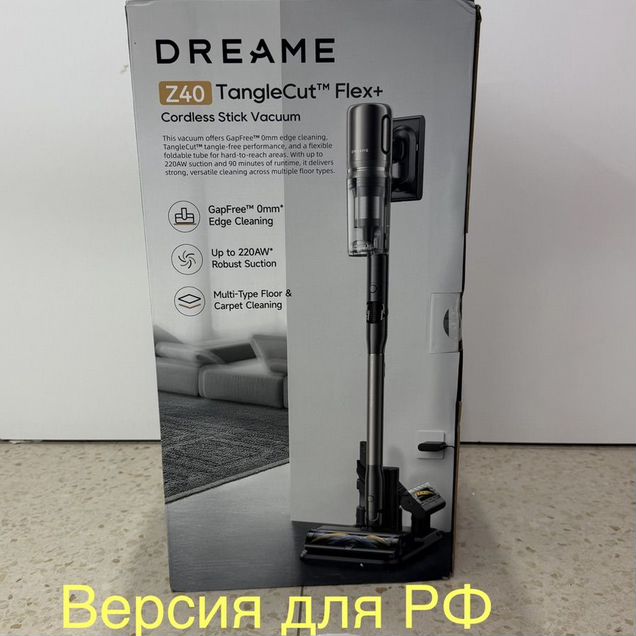 Вертикальный пылесос Dreame Z40 TangleCut Flex