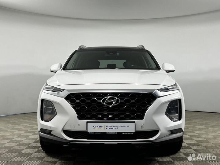 Hyundai Santa Fe 2.2 AT, 2018, 94 645 км