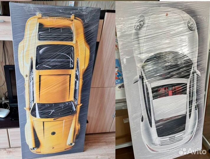 Картина с эффектом 3D “Porsche 911“