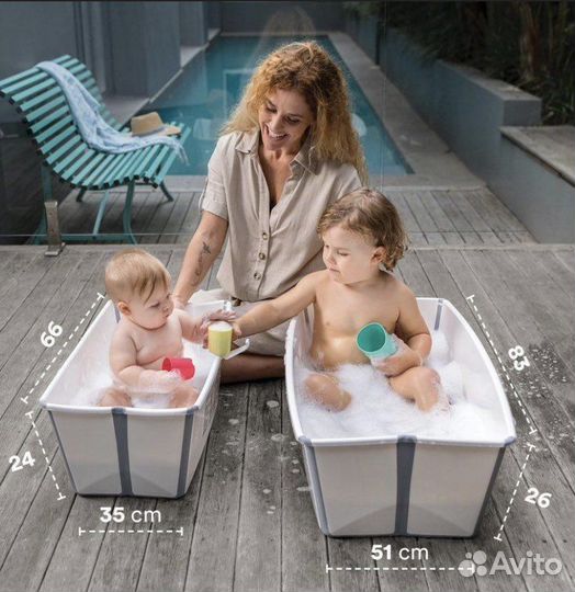 Stokke flexi bath складная ванночка standart