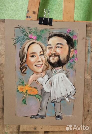 Шарж на заказ по фото