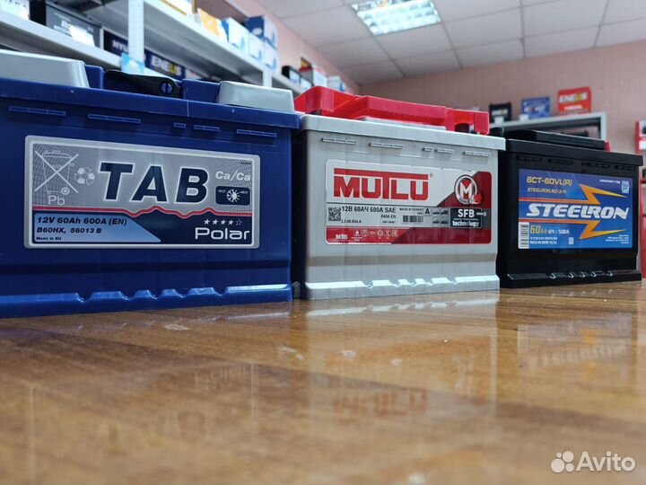 Аккумулятор 60 Ач На любой Авто Гарантия Доставка