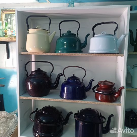Чайник эмалированный СССР