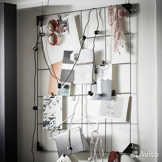 IKEA доска для записей Сесдала с зажимами