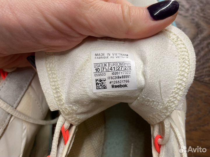 Кроссовки reebok