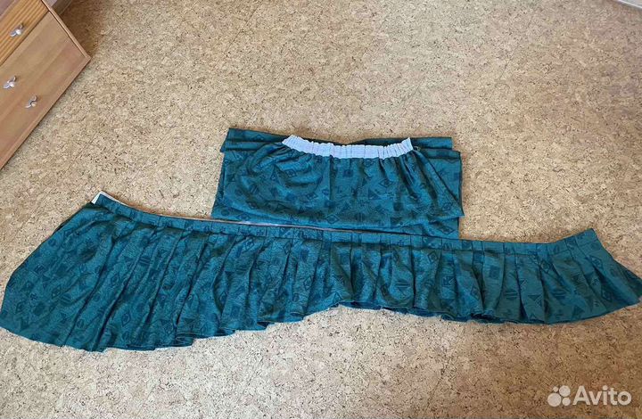 Шторы с ламбрекеном бу