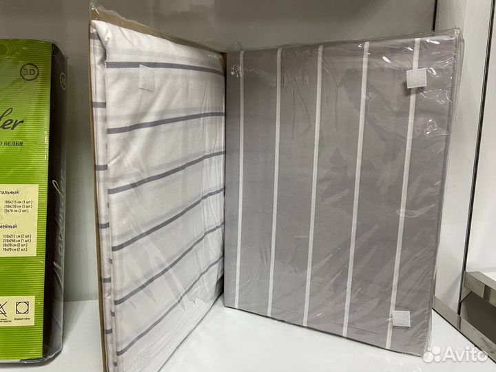 Постельное Евро белье новое сатин