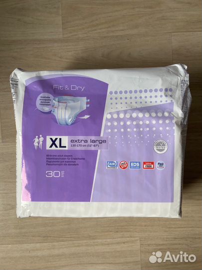 Памперсы для взрослых seni xl 4