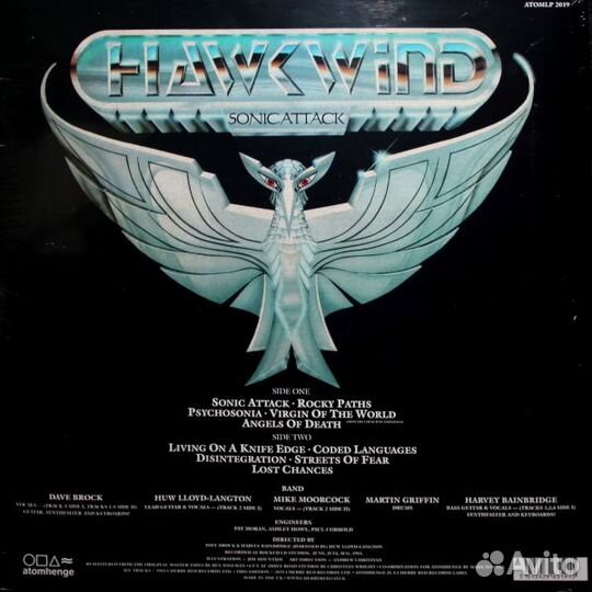 Hawkwind / Sonic Attack (Coloured Vinyl)(LP+7