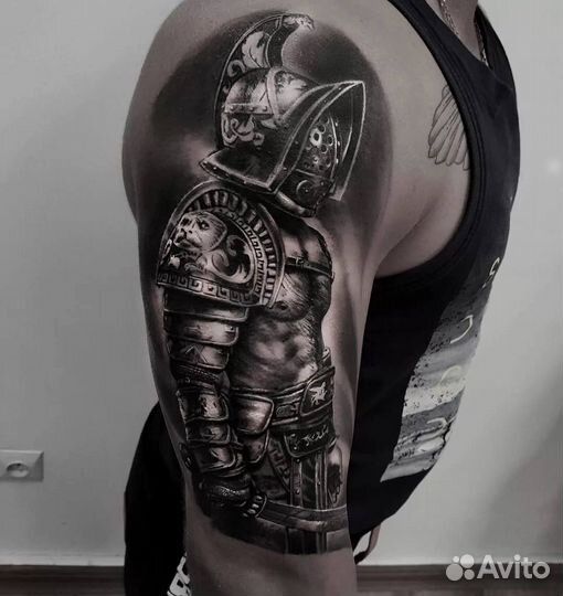 Татуировка мужская Тату