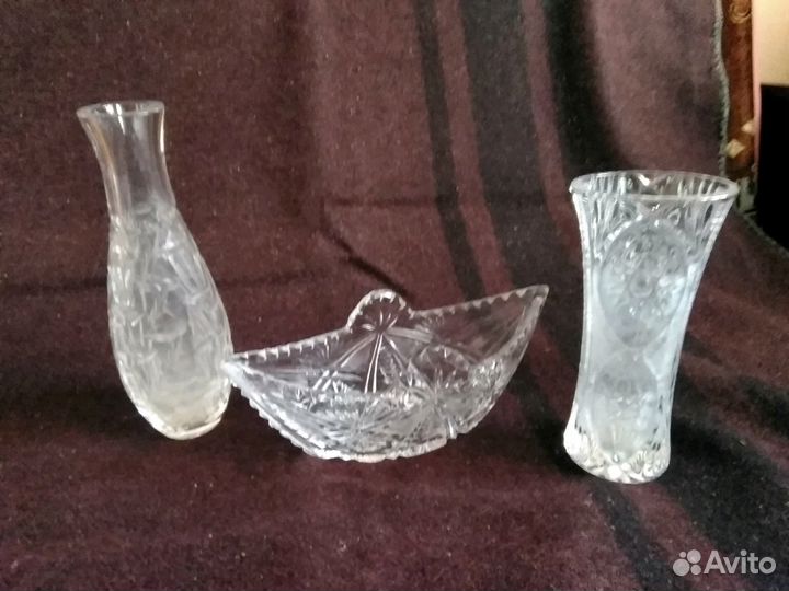 Хрустальные вазы