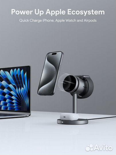 Бзу Aukey MC311A 3in1 Cooler Qi2 RU