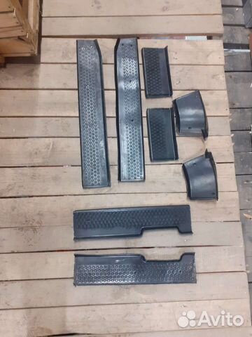 Накладки порогов УАЗ патриот