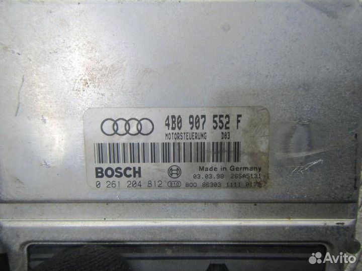 Блок управления двигателем Audi A6 4B/C5 2001