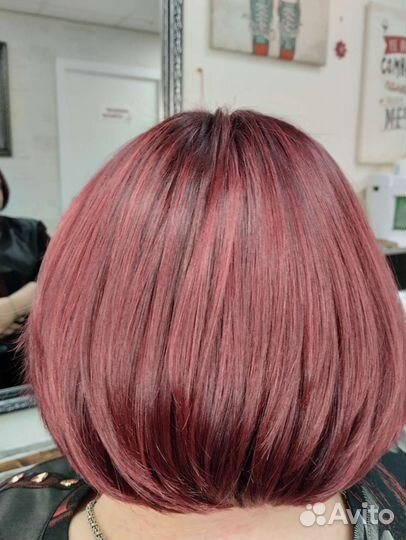 Окрашивание в один тон