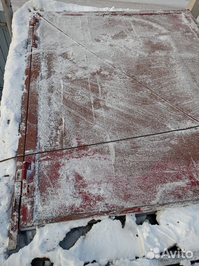 Ворота во двор (аллюминий)