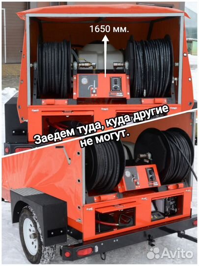 Прочистка засоров канализации