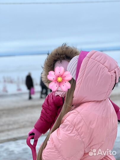 Куртка глянцевая женская