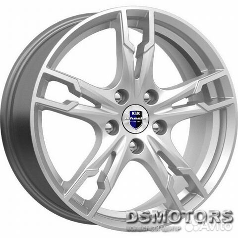 Диски Солар 7.0/17 5x114.3 ET39 d60.1 сильвер