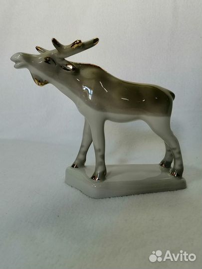 Статуэтка Лось. СССР Полонне 80-е г