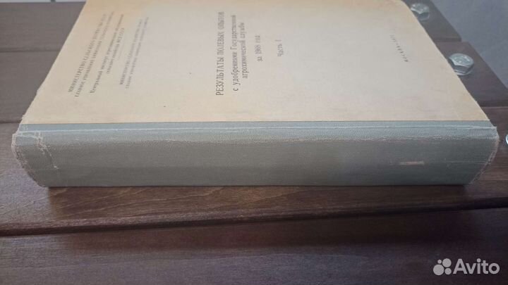 Результаты полевых опытов с удобрениями гахс 1971