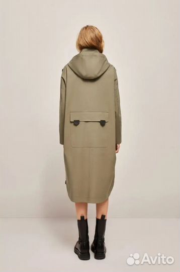 Плащ оверсайз Jazzevar тренч женский новый