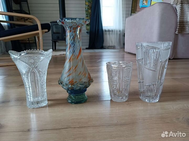 Ваза хрустальная СССР