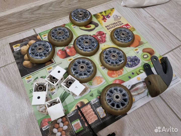 Запчасти для роликовых коньков