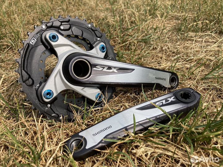 Шатуны система shimano slx FC-M675 170mm